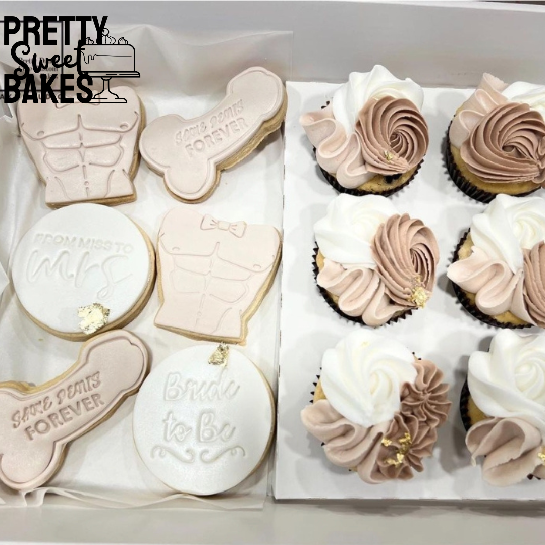 Cheeky Cupcakes & Cookies (Box of 12)