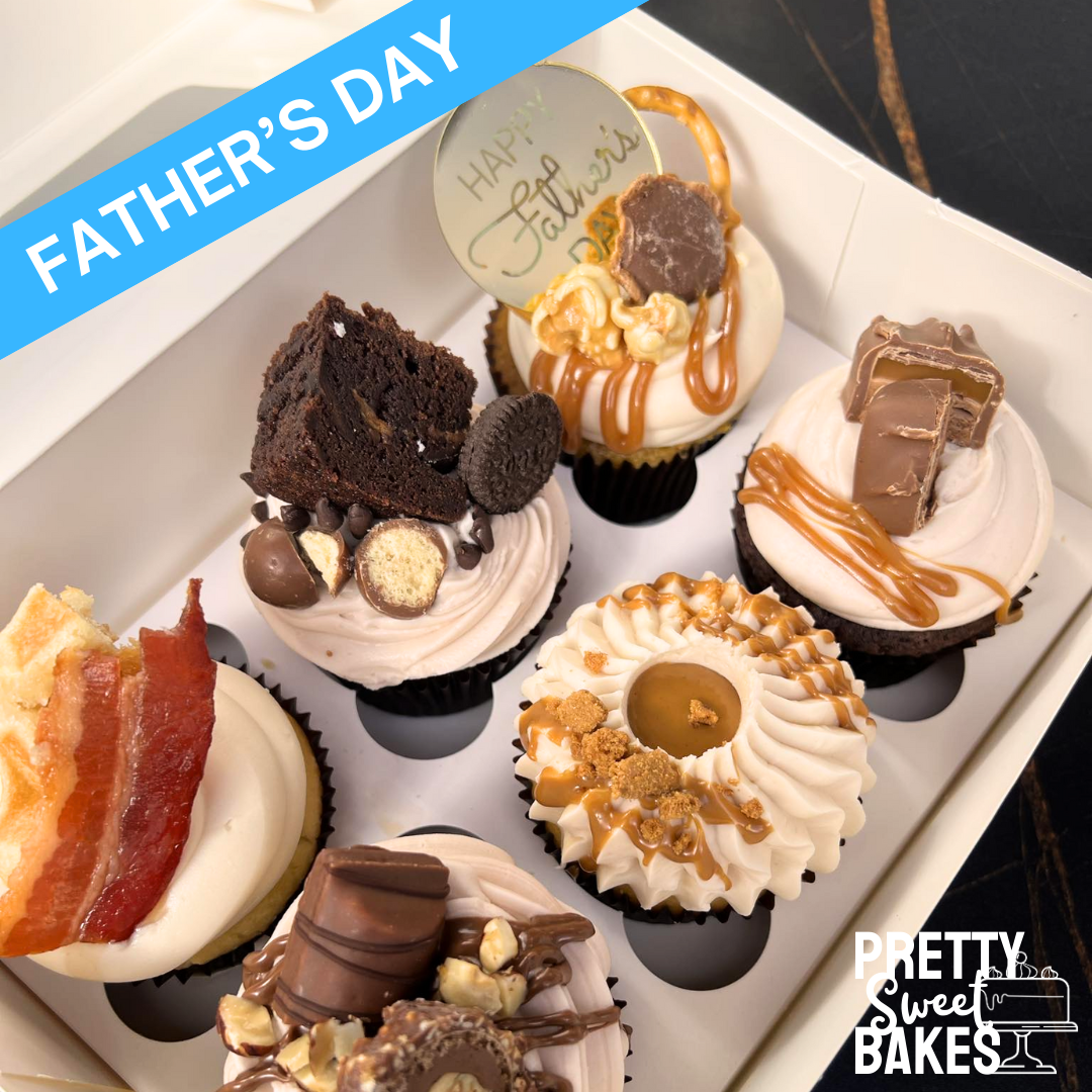 (PRE-ORDER) Father's Day Loaded Cupcakes
