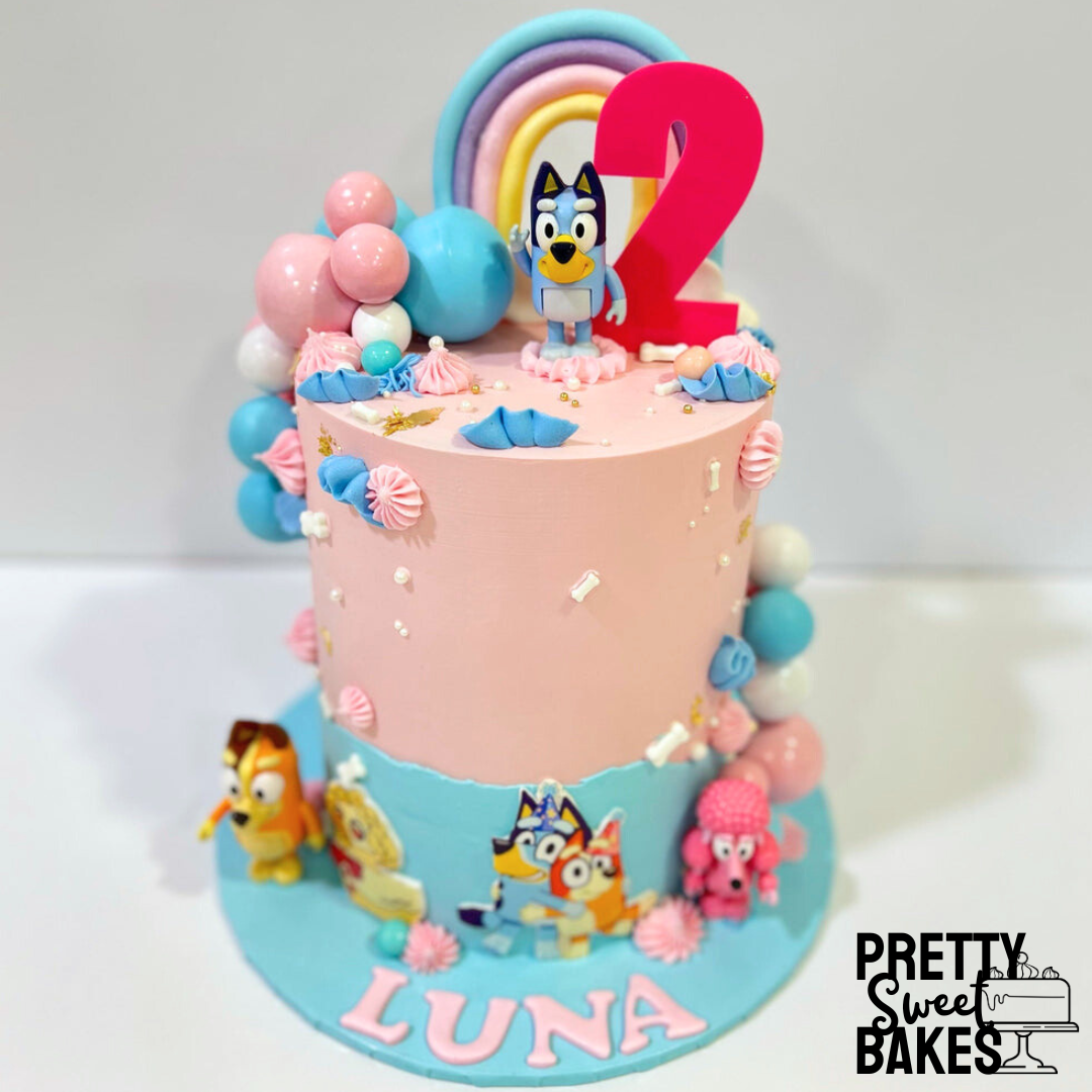 Bluey Cake