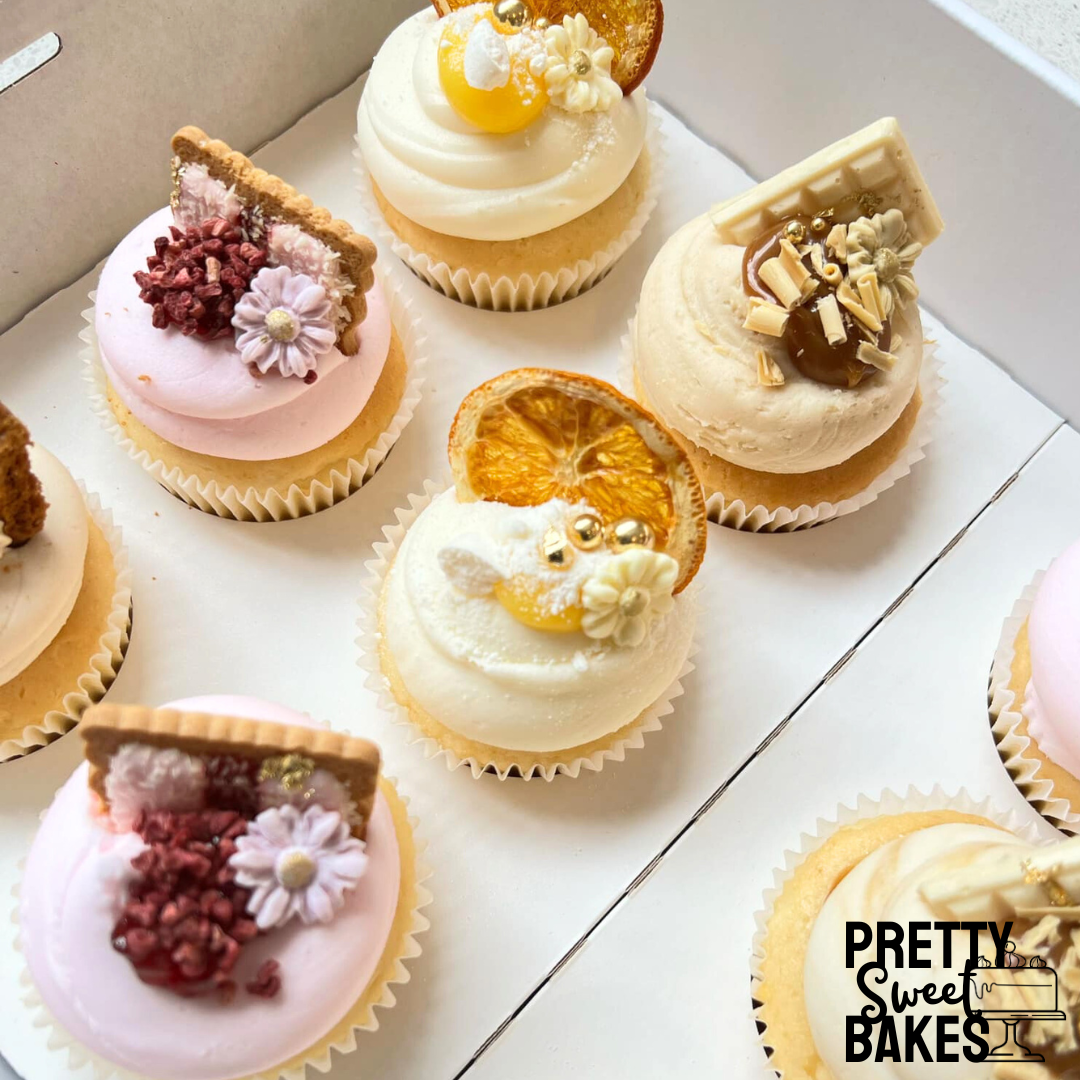 Luxe Mixed Cupcakes (Box of 12)