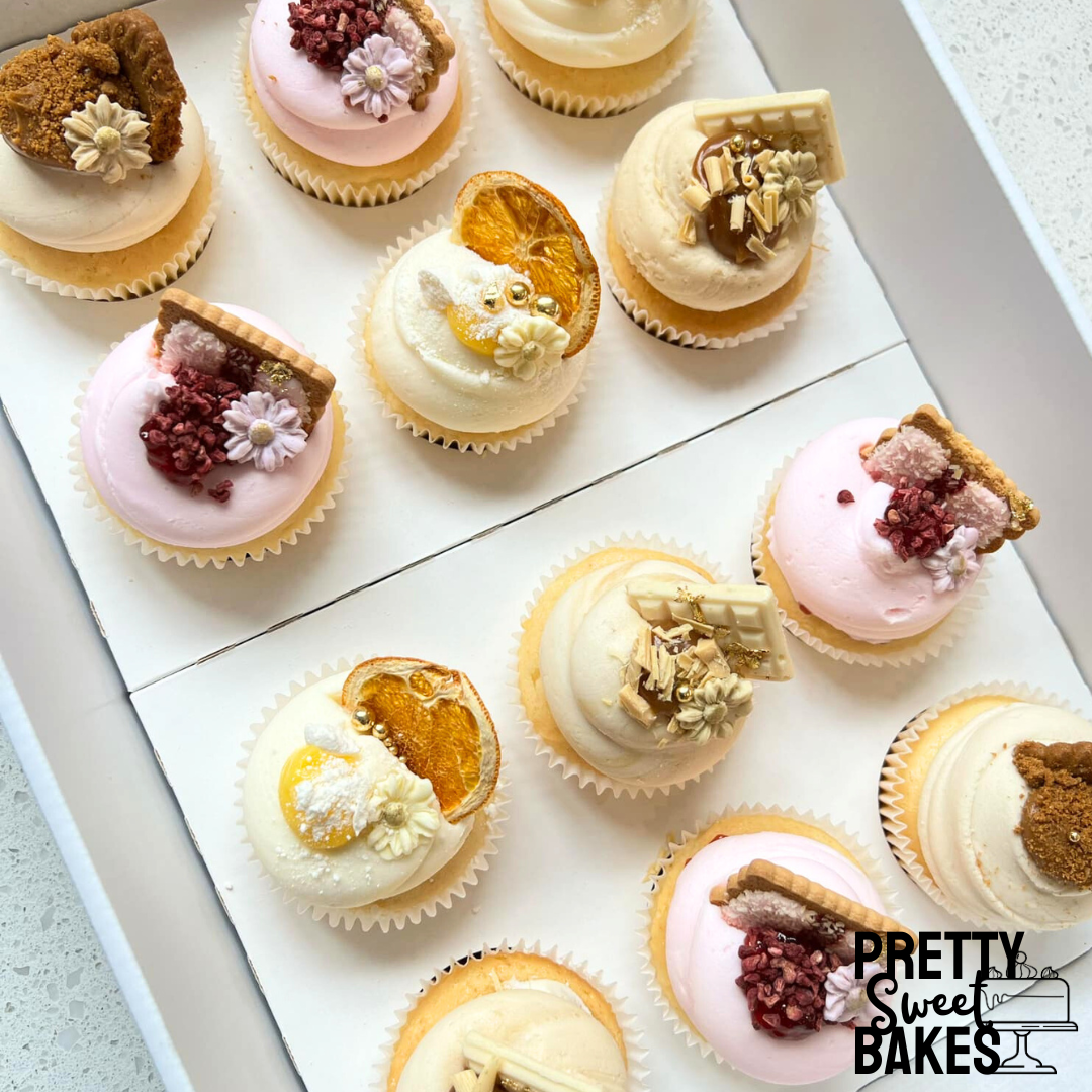 Luxe Mixed Cupcakes (Box of 12)