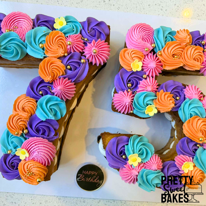 Number Celebration Cake