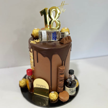 Decadent Drip Cake