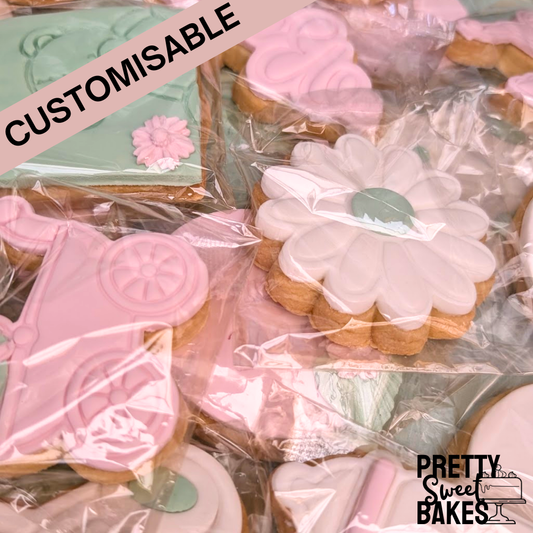 Assorted Baby Shower Cookies (Pack of 6)