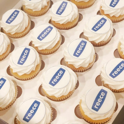 Edible Image Fondant Topper Cupcakes