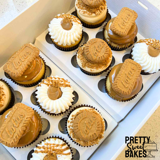 Biscoff Cupcakes (Box of 12)