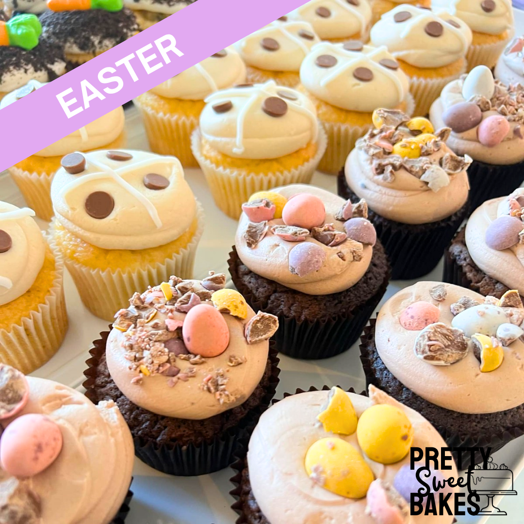 Easter Mixed Cupcakes (Box of 6)