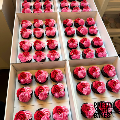 Coloured Cupcakes (Box of 12)