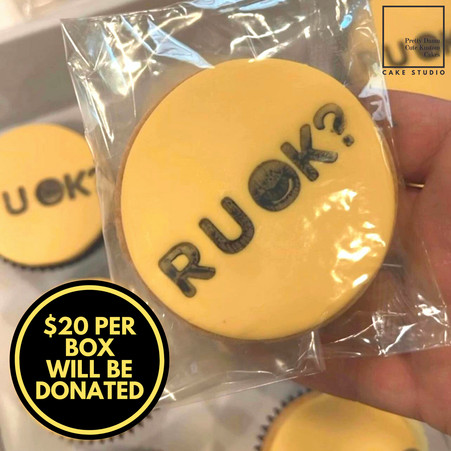 R U OK? Day Cookies (Box of 12)