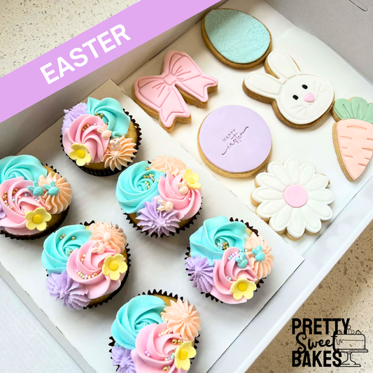 Easter Cupcakes & Cookies (Box of 12)