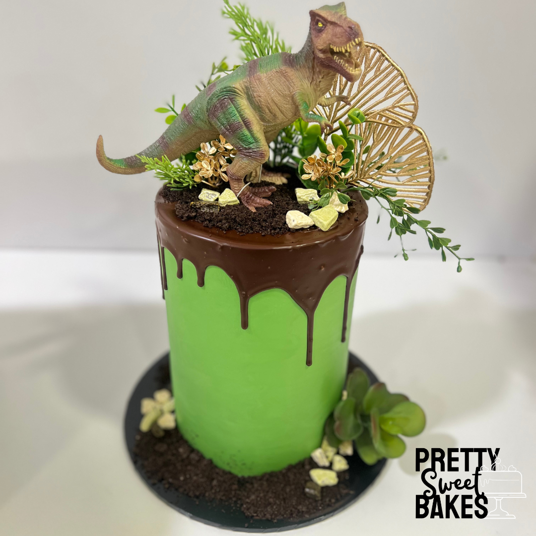 Dino Drip Cake