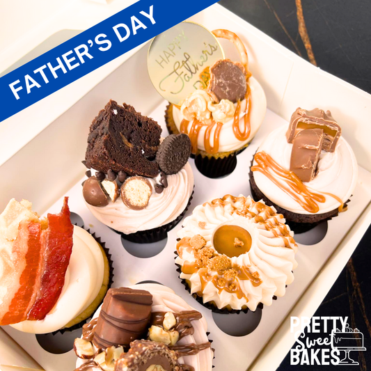 (PRE-ORDER) Father's Day Loaded Cupcakes