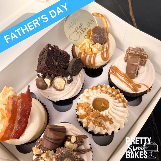 (PRE-ORDER) Father's Day Loaded Cupcakes