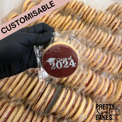 Graduation Shortbread Cookies (Pack of 12)