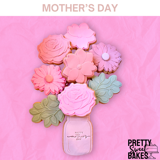 Mother's Day Bouquet Cookies
