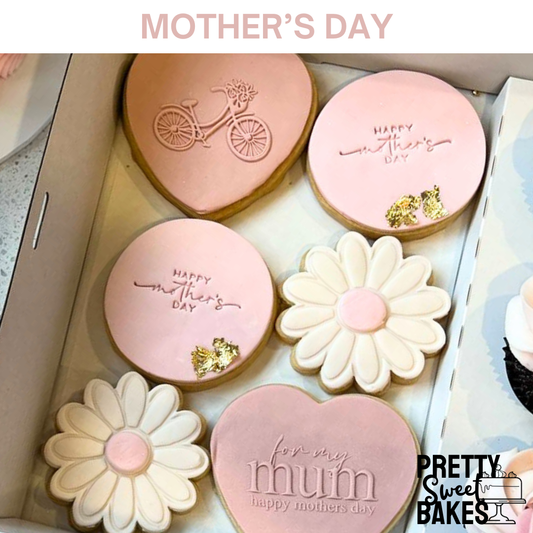 Mother's Day Shortbread Cookies (Box of 6)