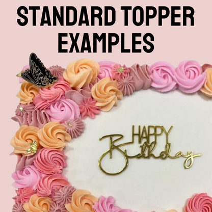 Edible Floral Cake