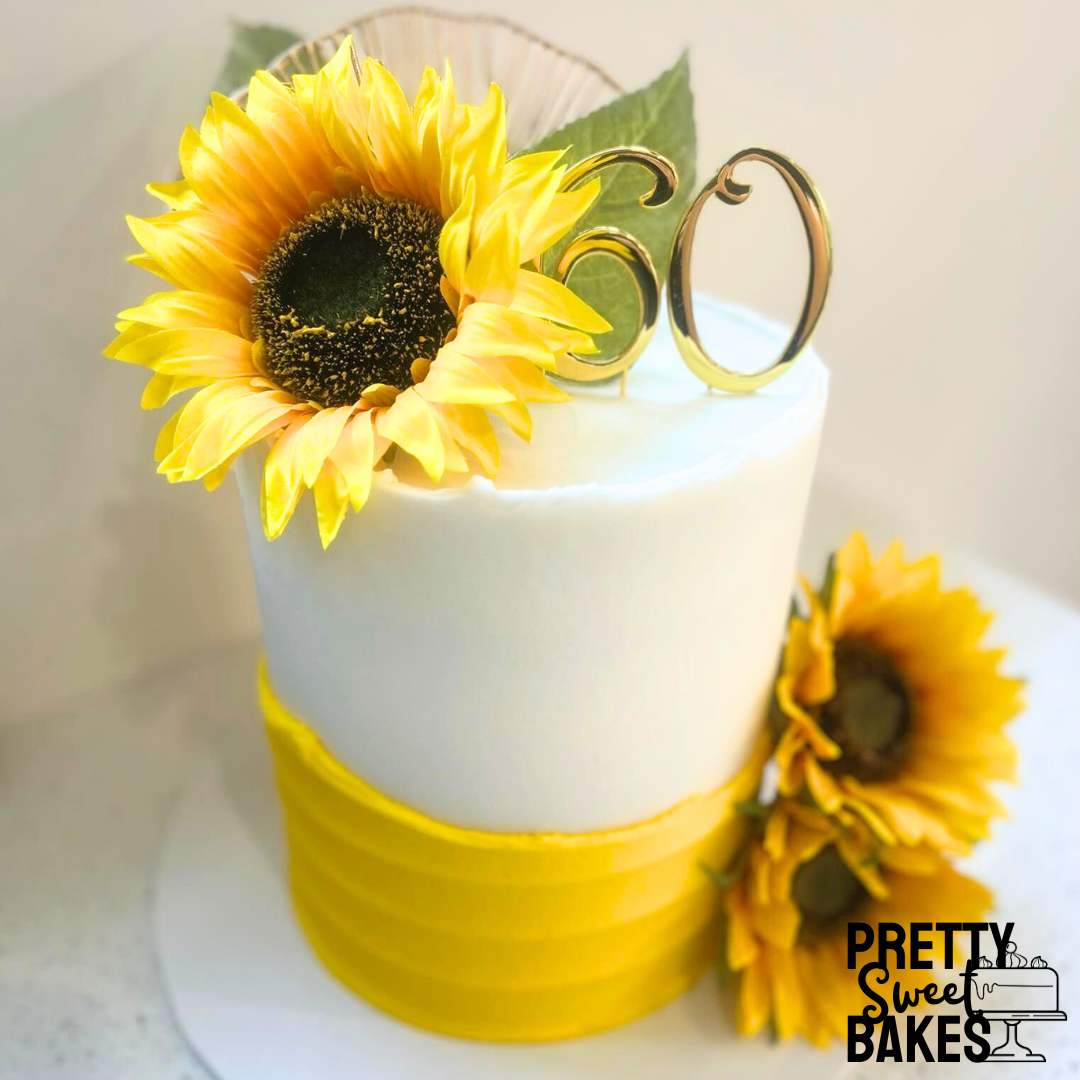 Sweet Sunflower Cake