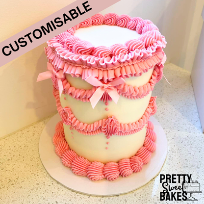 Vintage Round Cake