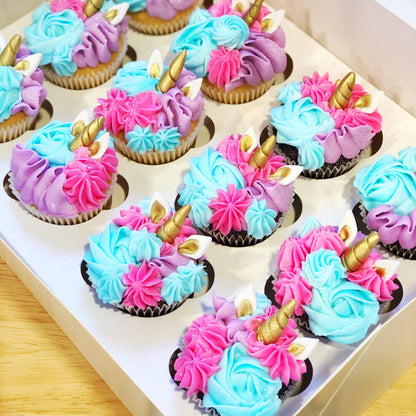 Unicorn Cupcakes (Box of 12)