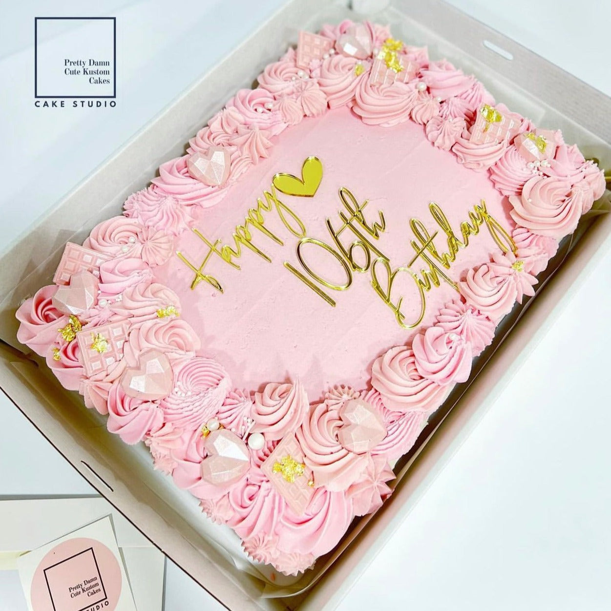 Deluxe Party Time Cake | Pretty Sweet Bakes Central Coast